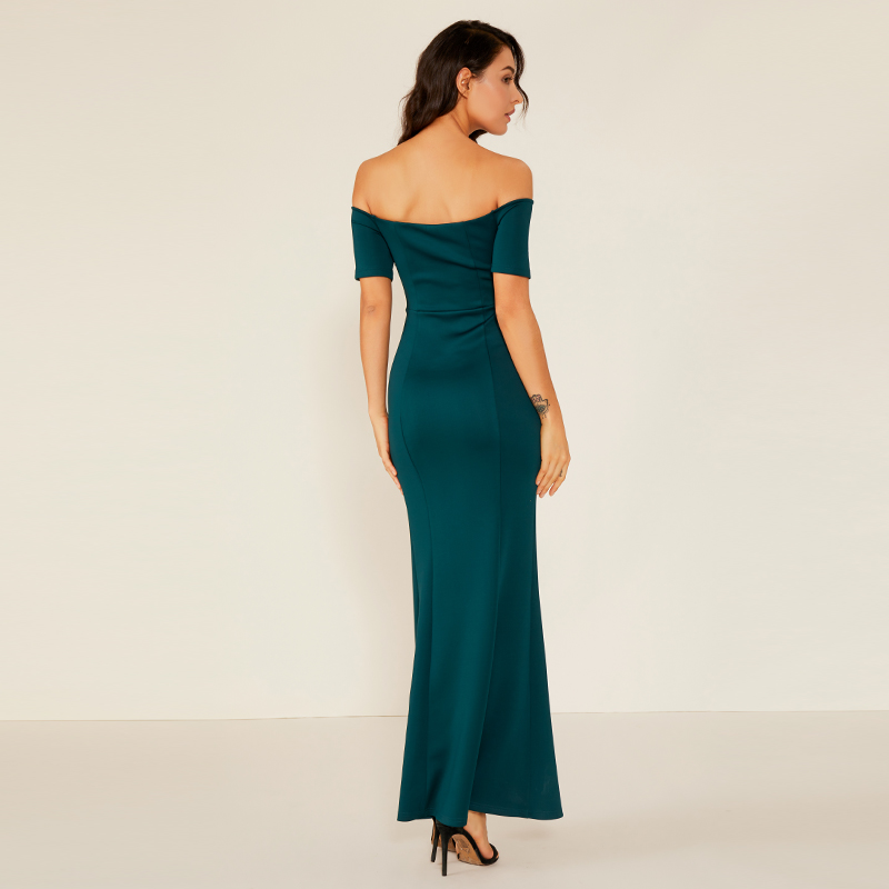 Frauen Sexy One Shoulder Tube Top Schmetterling Kleid Stil Mode Kleider Frauen Lady Elegant WM0009